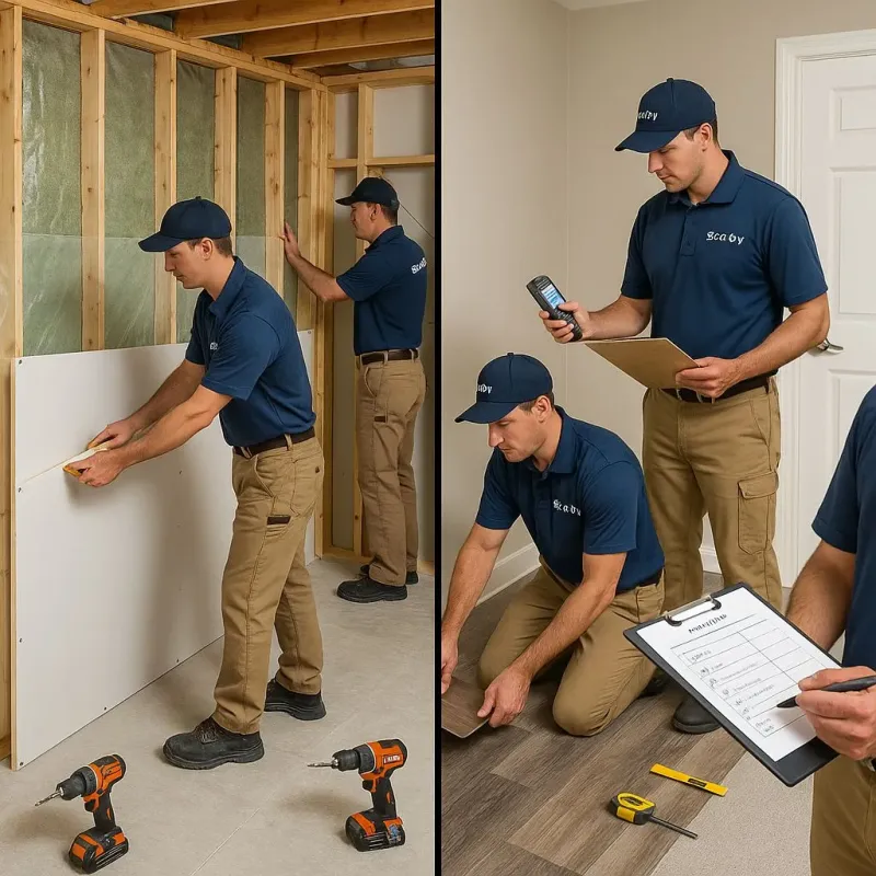 Repairs and Reconstruction process in Crugers, NY